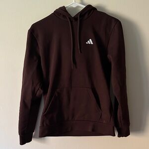 Adidas Women's Dark Brown Hoodie
